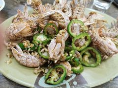 椒盐濑尿虾-贞姨美食·老字号海鲜大排档