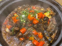 炒黄鳝-传统菜农庄(皇姑路店)