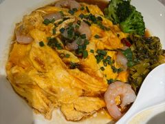 爽口虾仁滑蛋饭-金桔香港茶餐(宝安大厦店)