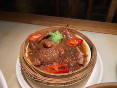 牛仔骨炒年糕-绿茶餐厅(西单老佛爷店)