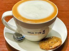 拿铁咖啡-bluefrog蓝蛙(悠唐购物中心店)