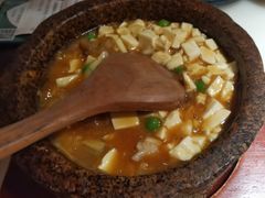 石锅鸡汤豆腐-绿茶餐厅(松江万达店)