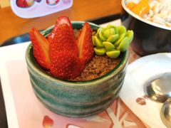 莓好斑斓绒绒冰-鲜芋仙(高新万达广场店)