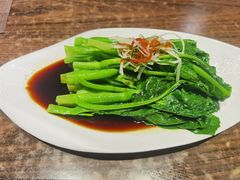 白灼菜心-宋庄魁元艺术餐厅