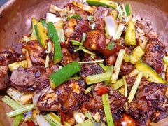 经典香辣蹄花锅-蓉客成都火锅·招牌麻辣牛杂·特色香辣蹄花(凌水店)