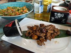 全素牛肉粒粒香-素心斋素食餐厅