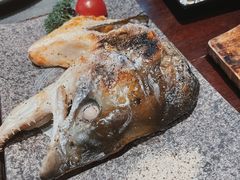 盐烤三文鱼头-古京·臻致料理(月湖店)
