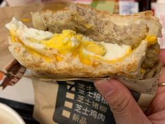 芝士猪柳蛋帕尼尼-肯德基(朝阳门店)