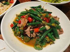 黄瓜花炒肉-德叔阙里·衢州菜馆(月湖店)