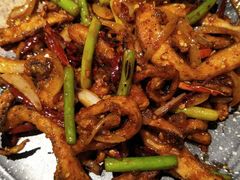 麻辣鱿鱼-冰川延边料理·炭烤串(原小木屋店)