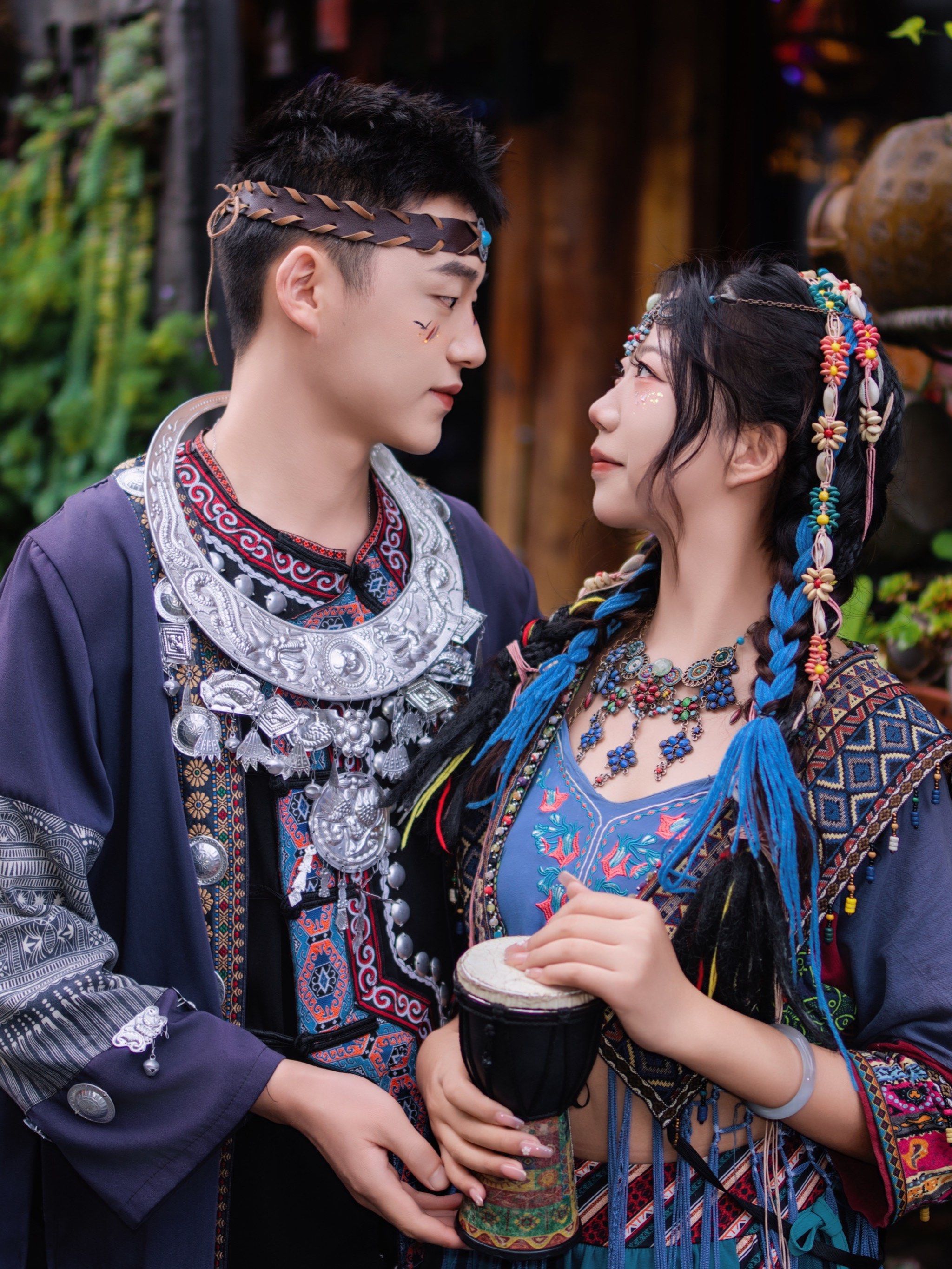 苗疆情侣💑是谁还没拍