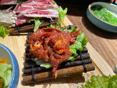 -明洞阿姨·韩式酱蟹烤肉·创意料理(三元桥店)