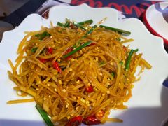 黄金油渣土豆丝-舞辣辣·川菜·黑豆花水煮鱼(卓悦汇店)
