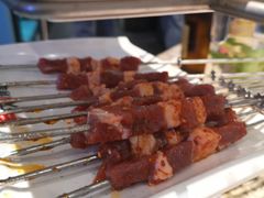 现穿羊肉串-丰茂烤串(六里桥店)