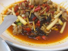 火爆嫩猪肝-有红鸡毛店·川菜(建设路店)