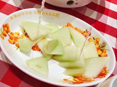 白兰瓜果盘-西贝(金桥店)
