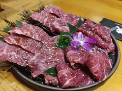 丸藏和牛三种拼盘-丸藏和牛烧肉专门店(园区师惠坊店)