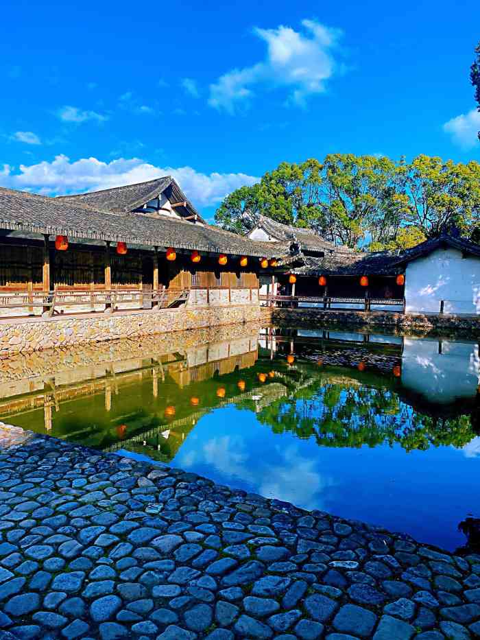 楠溪江苍坡古村-"挺有江浙特色的一个古镇可以追溯文化历史.