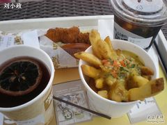 蜂蜜芥末薯条+超级杂莓果茶-艾薯夫妇Aysh(福田星河COCOPark店)