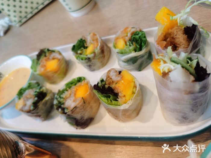 越小品·越南餐厅(高德置地店)芒果鱼柳米纸卷图片