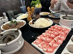 -不老仙金汤虾丸火锅