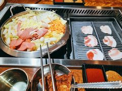 韩式火锅-玛嘻哒韩国料理炭火烤肉(莫邪路新天地店)