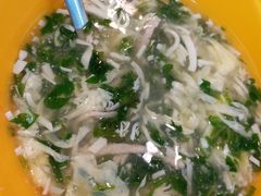 荠菜肉丝豆腐羹-泰煌鸡·上海白斩鸡·沪菜(平利店)
