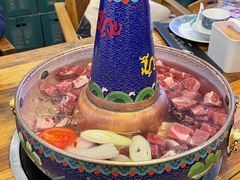 景泰蓝铜锅-庭院·冰煮羊·北京涮肉(西单店)