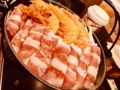 豪华海鲜肥牛泡菜锅-仙隐小鹿料理食堂(沙市人信汇店)