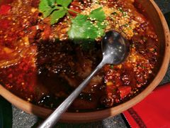 水煮牛肉-川旺角川粤融合菜•海景餐厅(星海广场店)