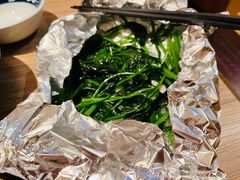 锡纸焗菠菜-小山日本料理(太古汇店)