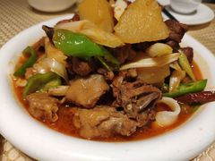 新疆大盘鸡-巴扎美食·新疆菜·西域歌舞表演餐厅(新疆大厦店)
