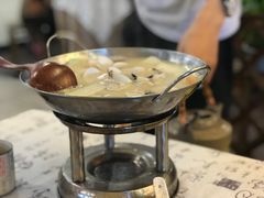 鸡枞菇白贝浸冬瓜-朕悦鹧鸪饭私房菜