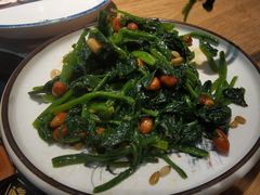 果仁菠菜-金豆角砂锅焖面(安贞店)