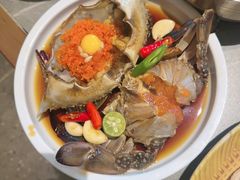 -草家酱蟹炭火烤肉店(珲春南路一店)