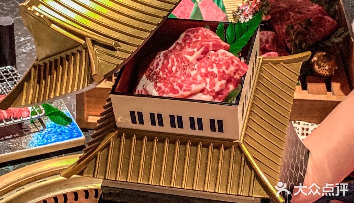 top1和牛烧肉🥩炙烤手握太好吃了！！