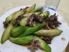 丝瓜炒鸭杂-电白鸭粥店(下沙二坊88号店)