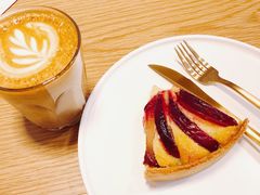 杏仁李子挞-大酉·M Coffee(北京美术馆店)