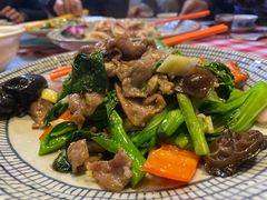 菜心软炒牛肉-龙桥私厨·姜花菊花过桥鱼·顺德菜(容桂店)