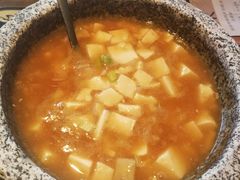 石锅鸡汤豆腐-绿茶餐厅(王府井永宁门店)