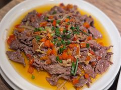 德宏酸木瓜炒牛肉-小喜客·云南特色菜(纳西庭院店)