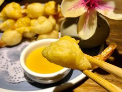 蛋黄酱焗虾球-锦上中式酒馆(南内环店)
