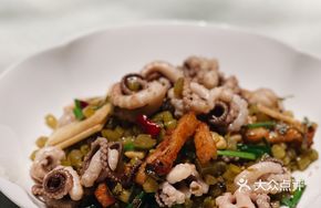 Ningbo Xuecai Bamboo Shoots Stir-Fried with Sea Snail