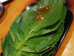 拌苏子叶-正宗集安高丽火盆(东昌街店)