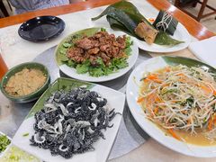 葱爆羊肉-壹条龙饭庄台基厂店