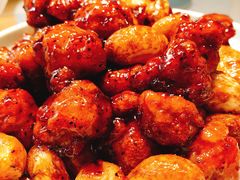 黑蒜子牛肉粒-陈傻子餐厅(世纪都会店)