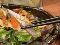 特色刺身沙拉-玄白·炭烤活鳗(上海首店)