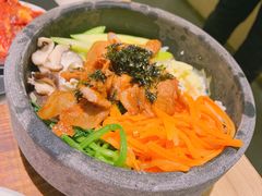 芝士五花肉拌饭-韩宫宴烤肉·料理(宝山万达店)
