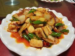 尖椒鱿鱼-温州一家人美食(西木头市店)