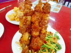 -北京龙庆四季香农家饭庄·灶台鱼·碳烤虹鳟鱼(龙庆峡店)